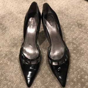 Nine West Black Patent Leather Heels